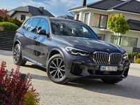 BMW X5 X5 40d 3.0 Diesel M Pakiet 340Koni 2021r BEZWYPADKOWA z Polskiego Salo