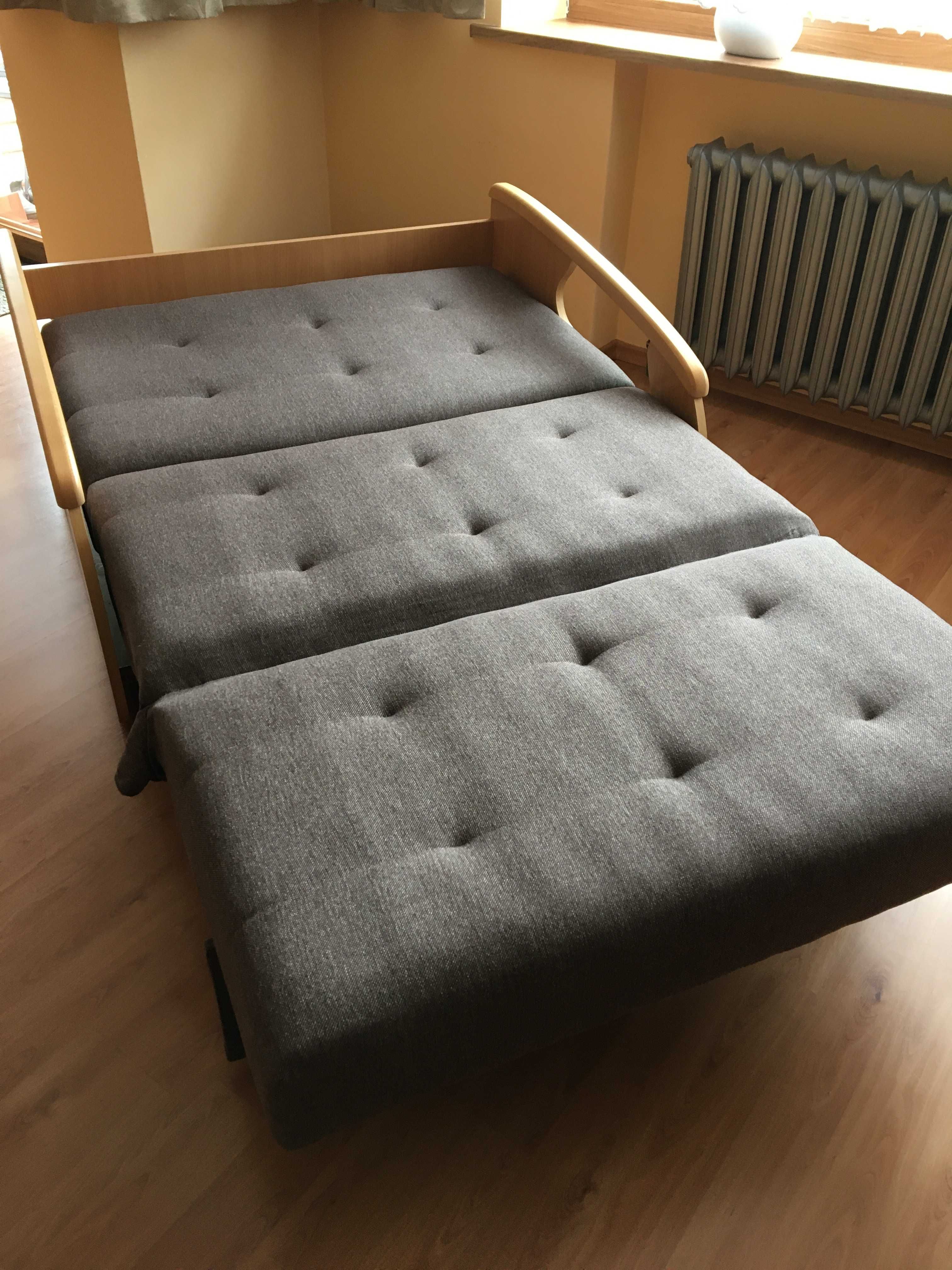 kanapa rozkładana dla 1-2 osób amerykanka materac 106x184