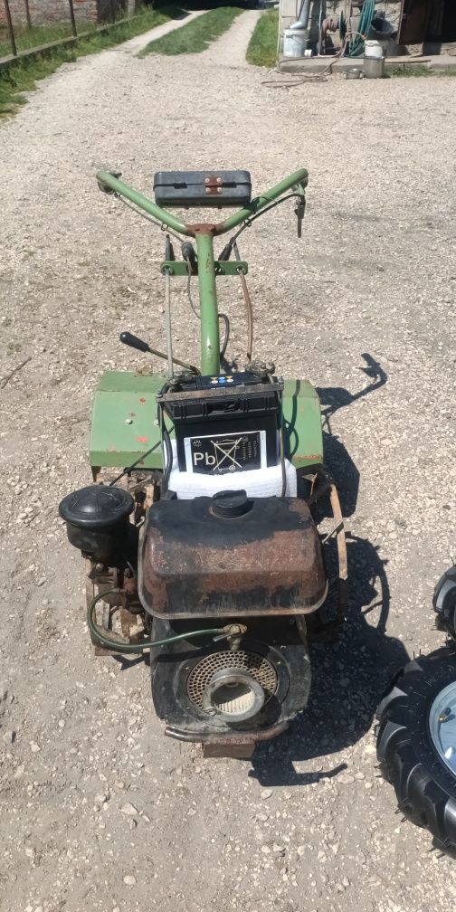 Glebogryzarka Lombardini 7hp palona z kluczyka 3biegi przód i Revers