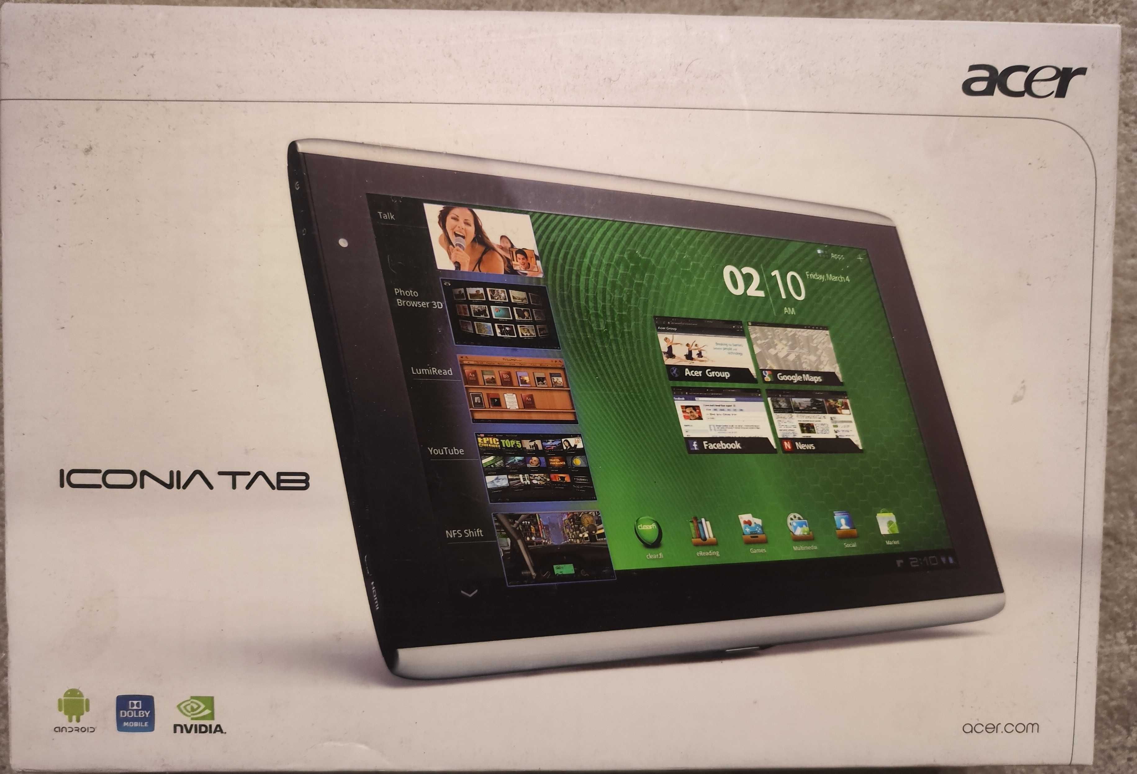 Планшет Acer iconia tab a 500
