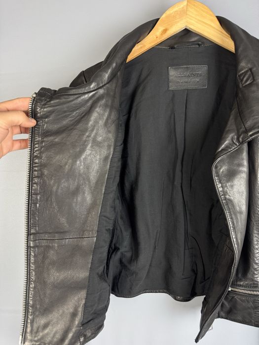 Жіноча косуха allsaints шкірянка кожанка олсаінтс xs-s