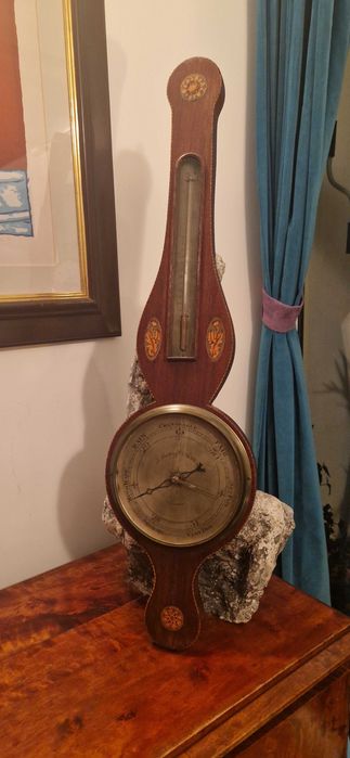 Dominic Gatty z Holborn  1800 r
barometr mahoń dekor cudo unikat