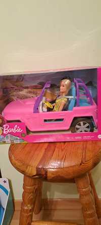 Auto z lalką BARBIE MATTEL