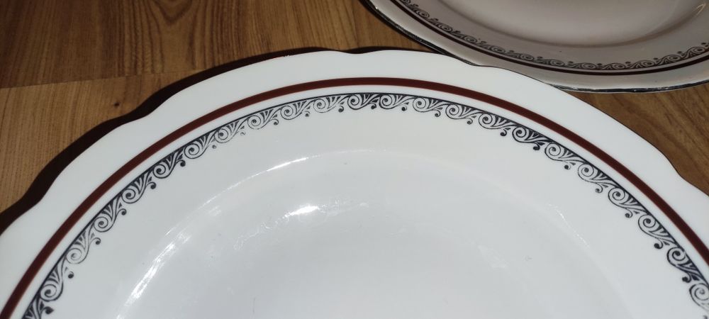 Ćmielów Feston duży talerz głęboki 24 cm