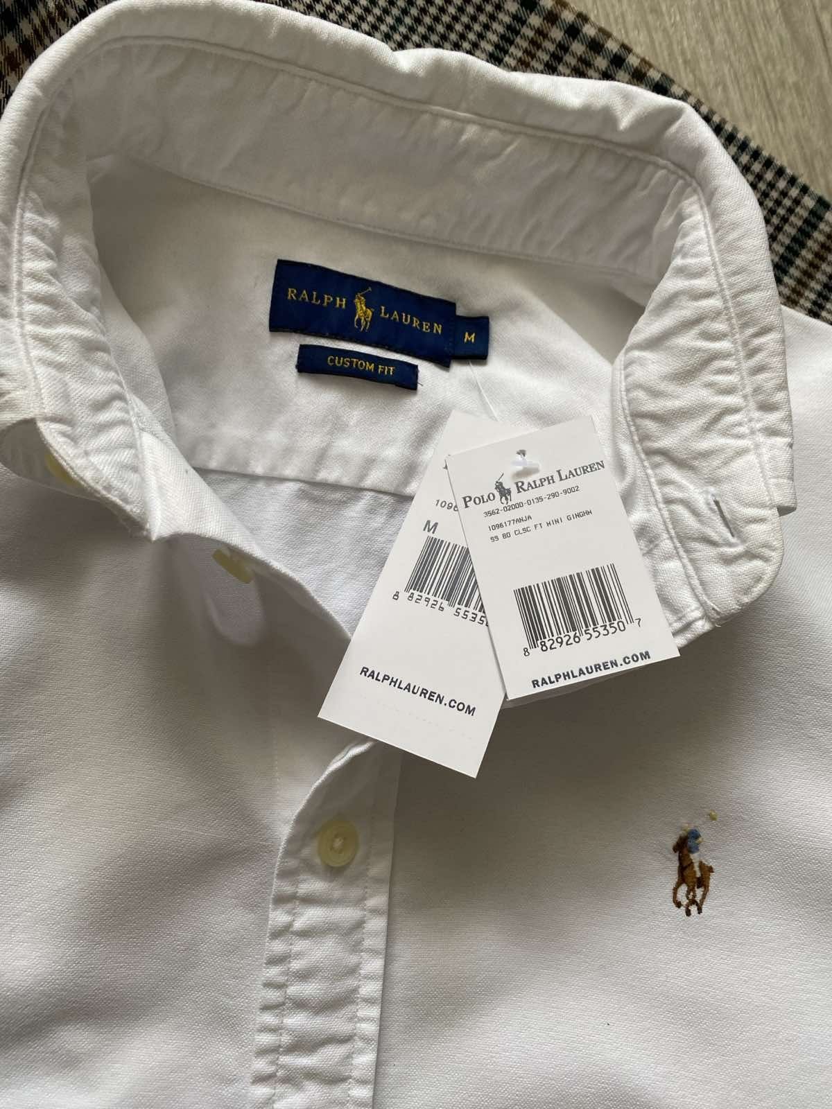 Polo Ralph Lauren базовая белая рубашка, женская рубашка, блузка