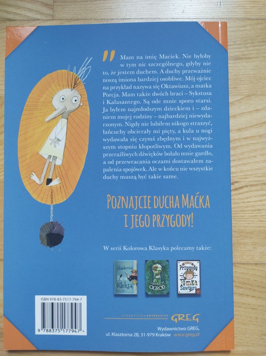 Książka Duch starej kamienicy