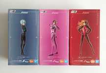 Figuras Bandai Evangelion Ichibansho Asuka, Mari, Rei