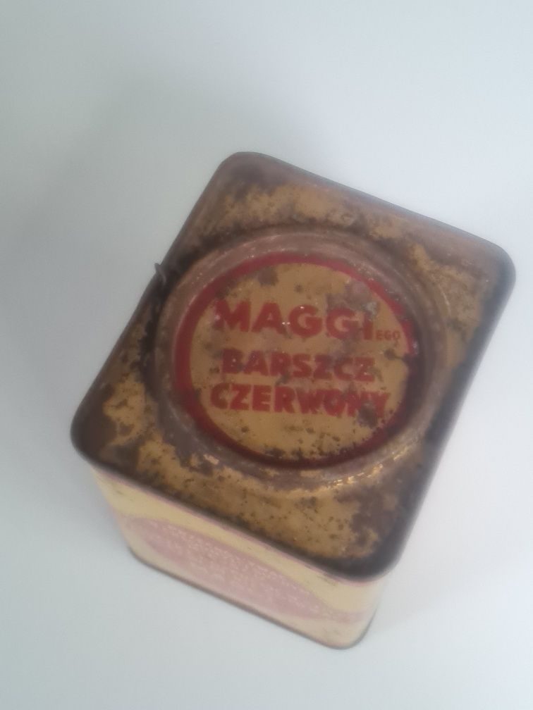 Puszka Maggi z lat 1930 Unikat