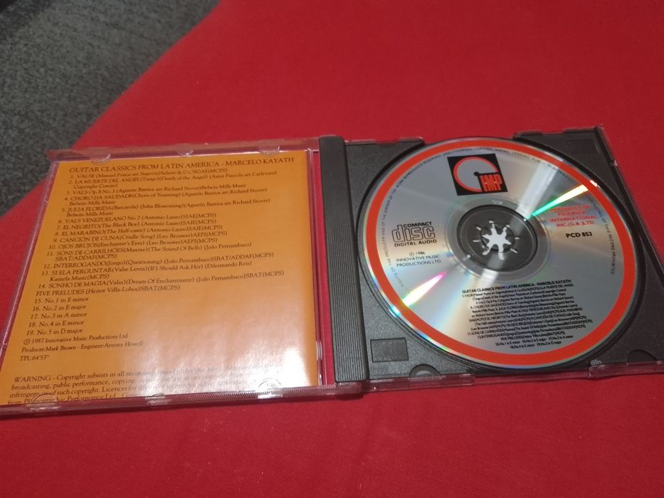 Guitar - Classics latin america. Marceli Kayath. płyta CD.
