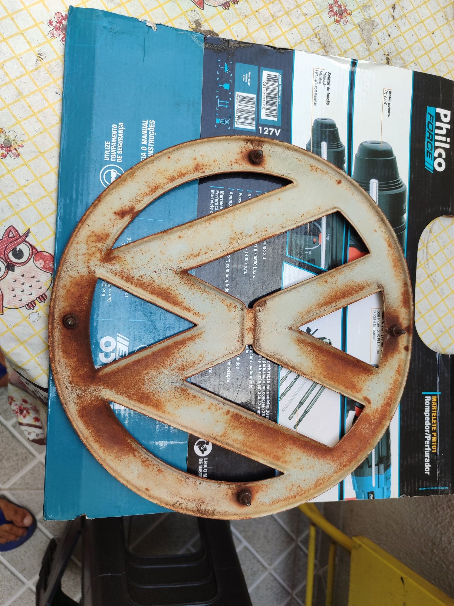 Simbolo,cinzeiro pão forma primeira serie