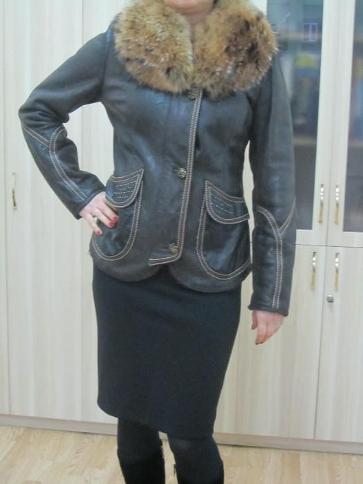Дубленка натуральная .