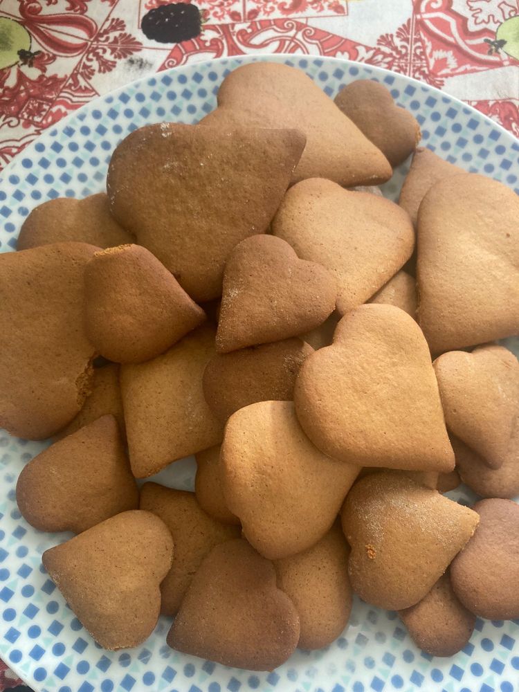 Bolachas de gengibre - dia dos namorados