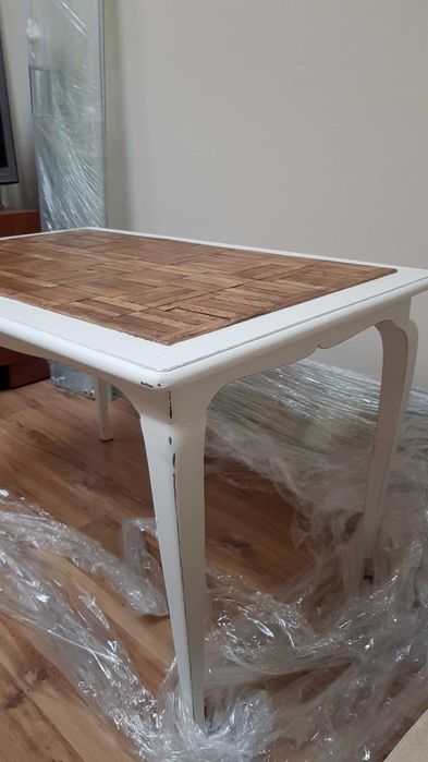 Ława stolik kawowy po renowacji