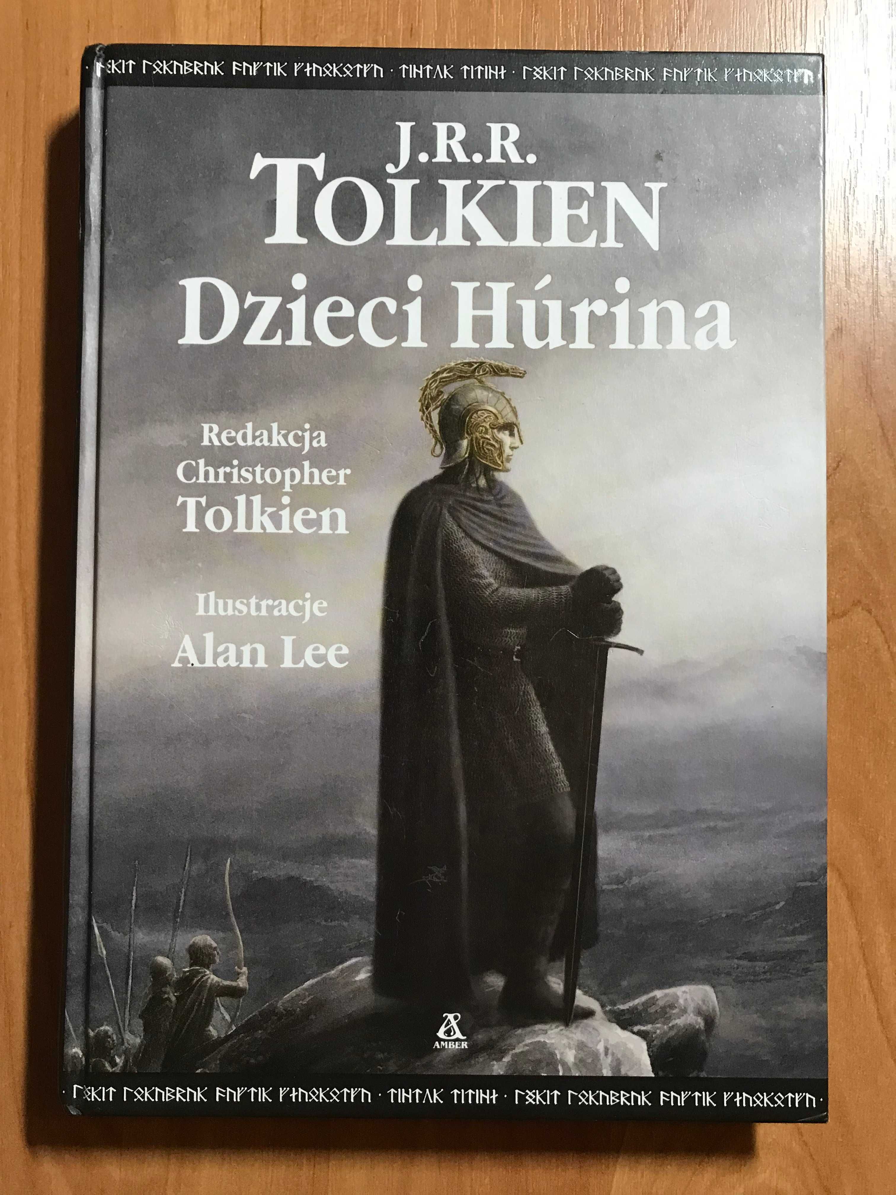 Tolkien - Dzieci Hurina - Amber, twarda, wyd. II 2008 (Hobbit)