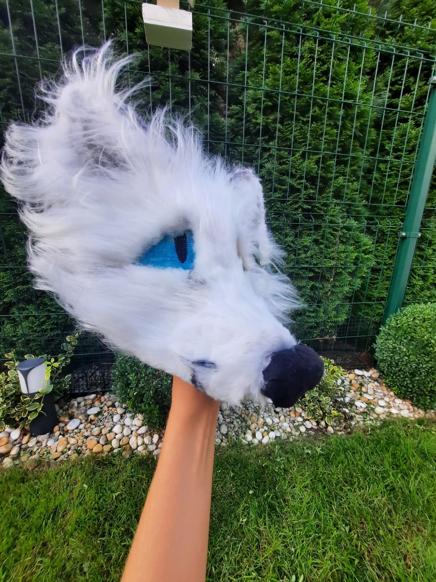 Duża Maska Lisa therian/furry
