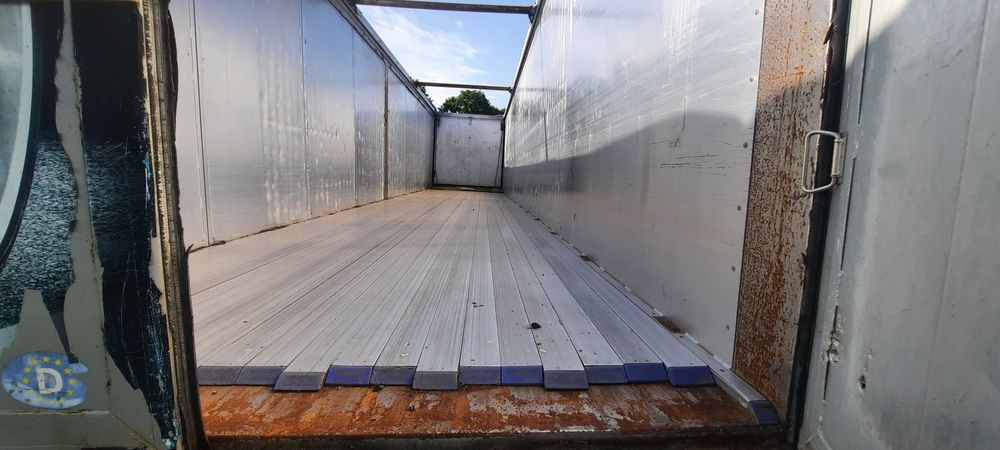 Naczepa Reisch otwierany bok ruchoma podłoga knappen zamiana scania