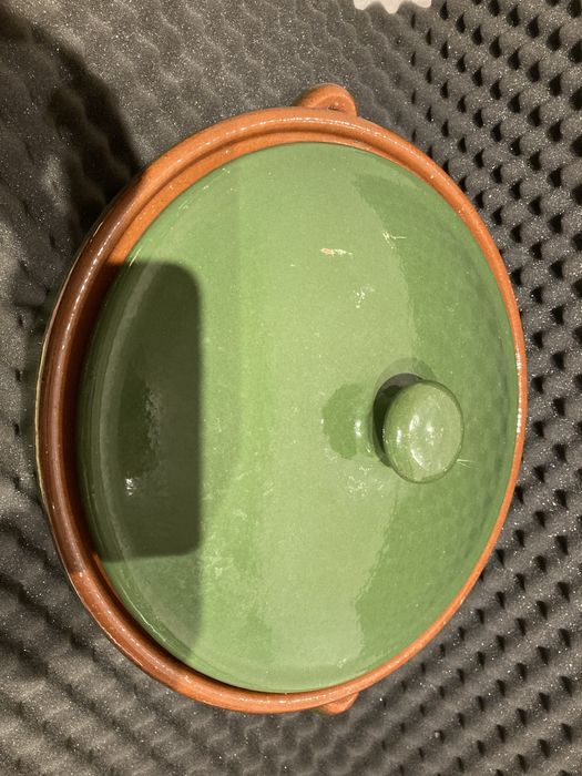 Tacho de barro vidrado