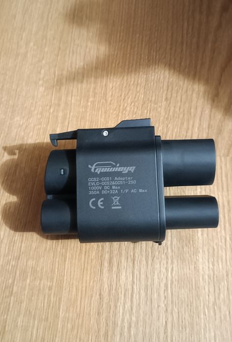 Переходник адаптер CCS2 - CCS1 для быстрой зарядки електромобиля США