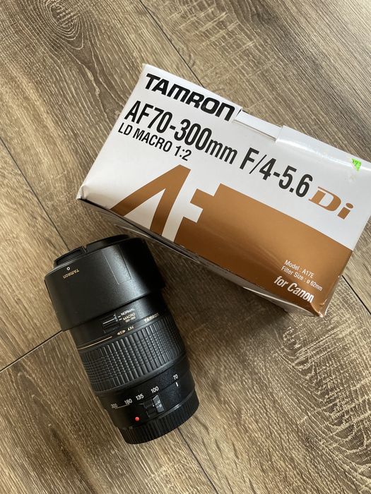Tamron AF 70-300 mm F/4-5.6 LD Macro 1:2 Canon