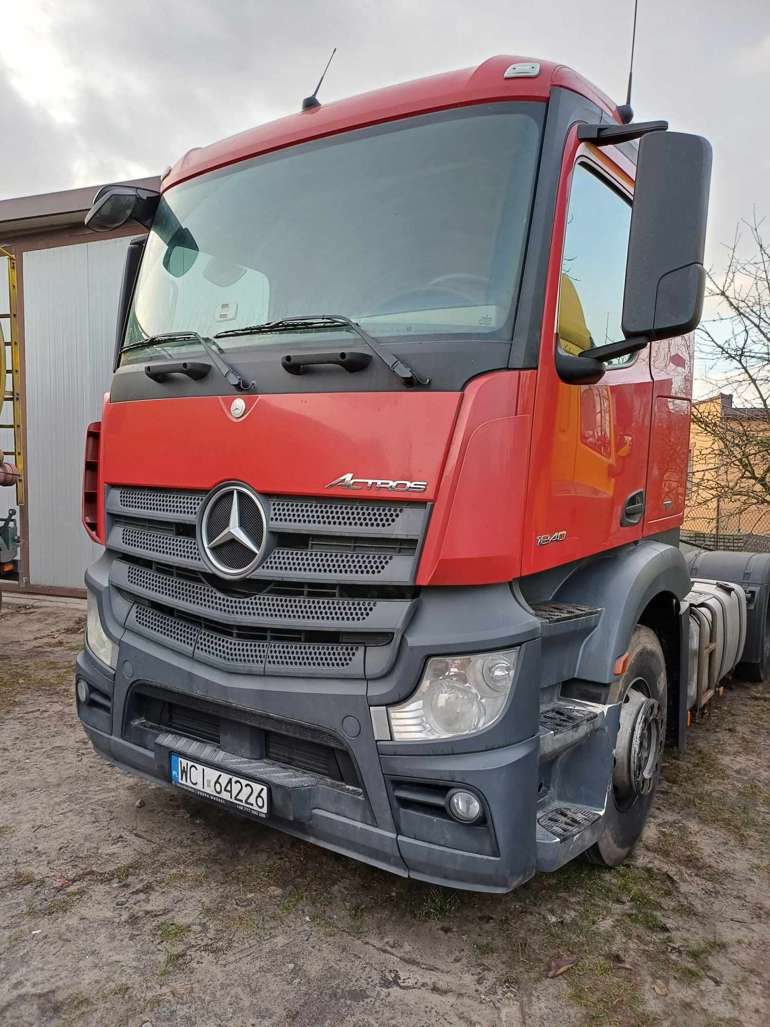 mercedes actros mp4 hydraulika + kompresor Cycloblower