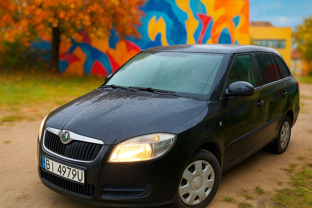 Skoda Fabia II 1.4 86KM benzyna. Klimatyzacja Hak Nowy rozrząd OKAZJA