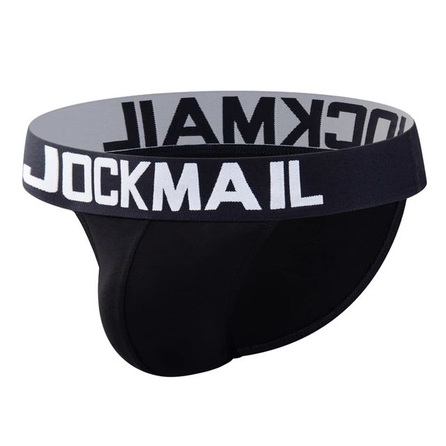 Męskie Sexowne Slipy TANGA Bawełna JOCKMAIL - XL