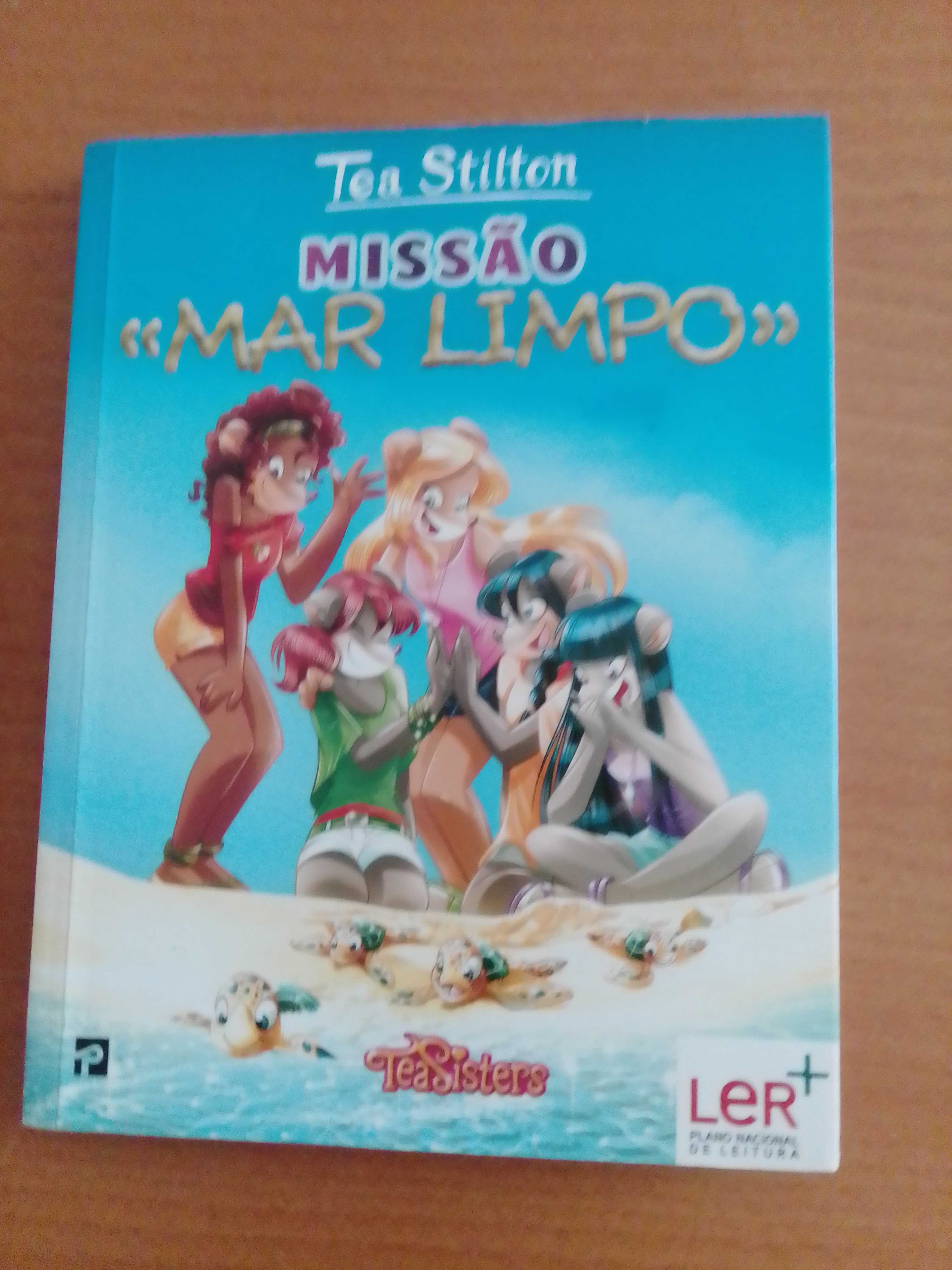 Livros Tea Stilton - Tea Sisters