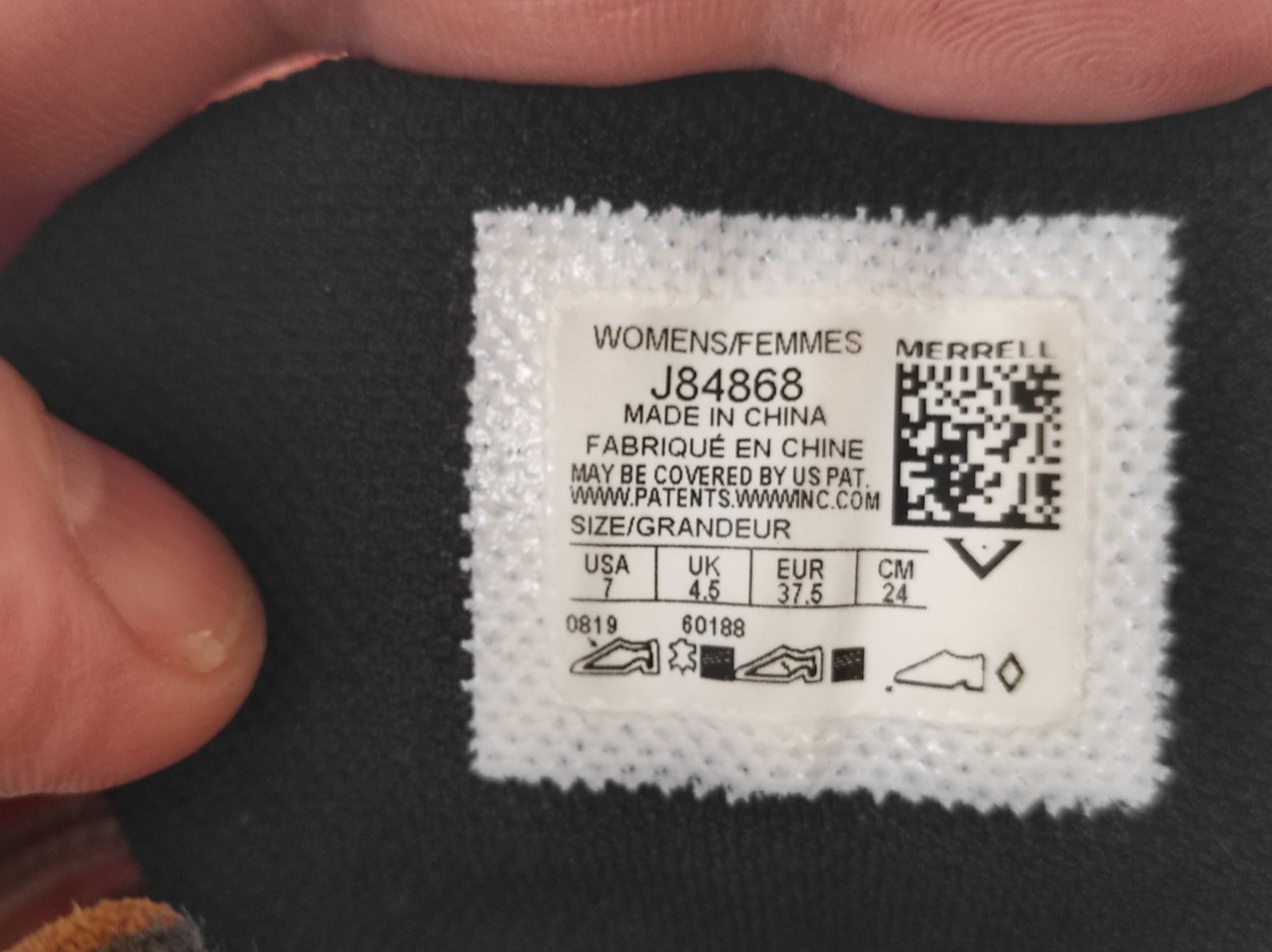 Кожанние,трекинговие,водонепронецаемие ботинки Merrell 37-37.5