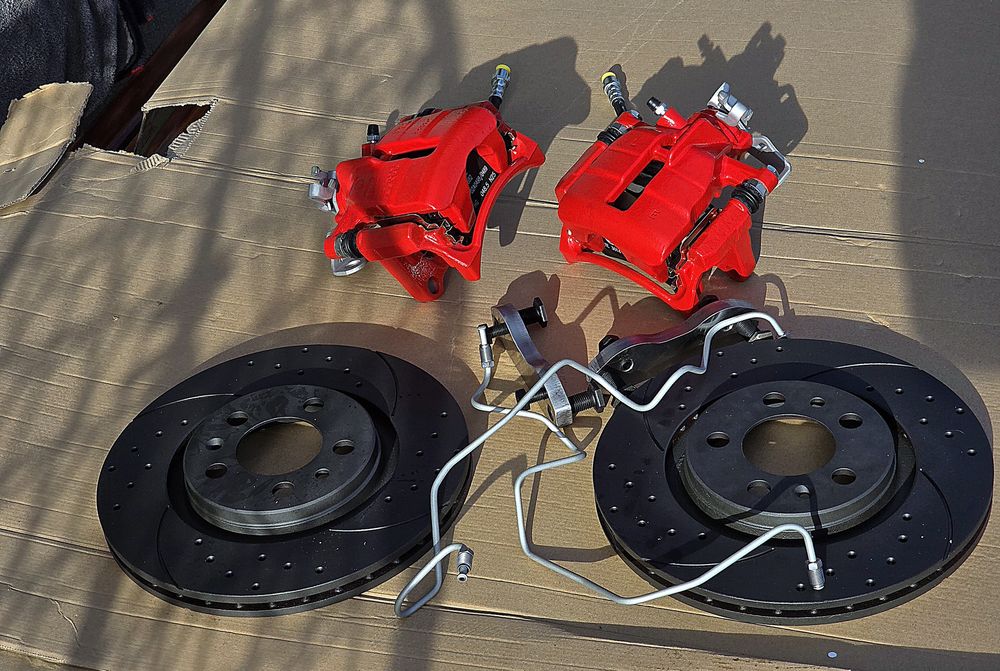 Swap hamulców big brake T5 280mm tył Golf 4, Leon, A3, Octavia itp.