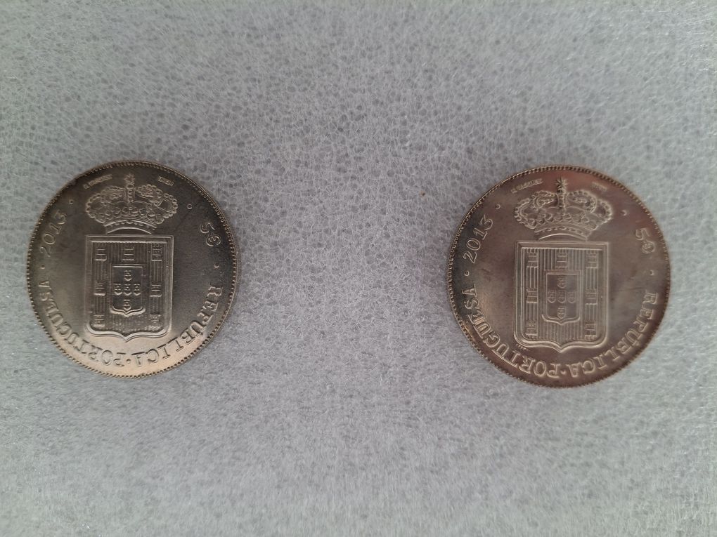 2 Moedas 5€ D. Maria II A Degolada 2013