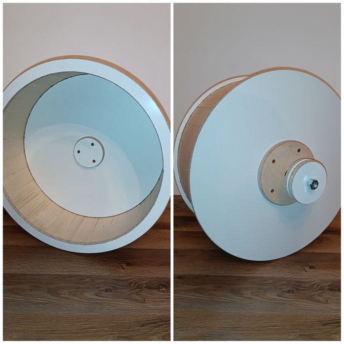 Kołowrotek 40 cm wiszący dla szynszyli wiewiórki