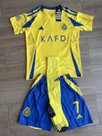 Conjunto criança Al Nassr - Cristiano Ronaldo