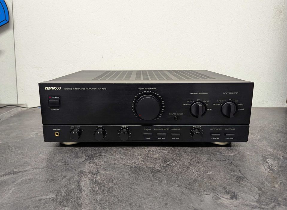 Потужний підсилювач Kenwood KA-7010. 105\155 Watt. 15 кг.