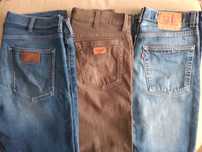 Zestaw 3 par spodni męskich jeans Wrangler x2 i Levis