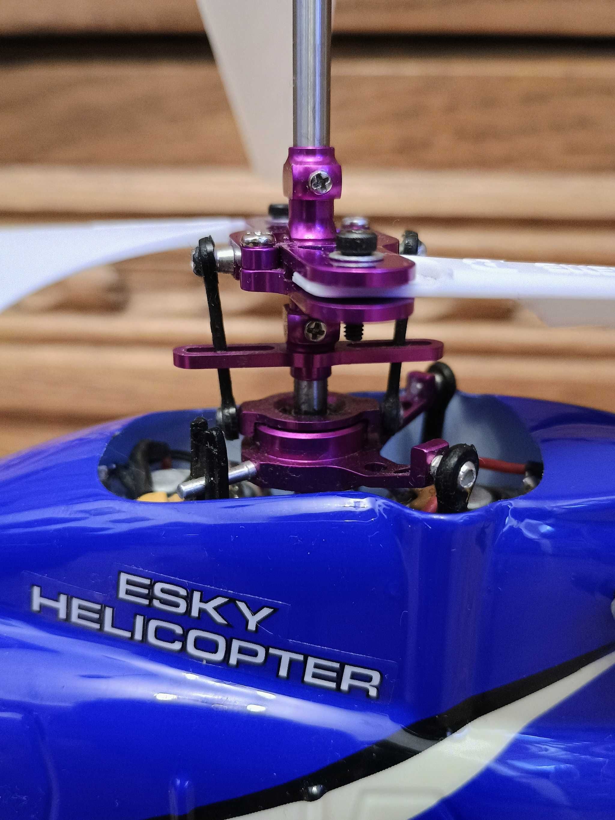 E-sky Hunter - helikopter/śmigłowiec RC - dwie obudowy - części alu