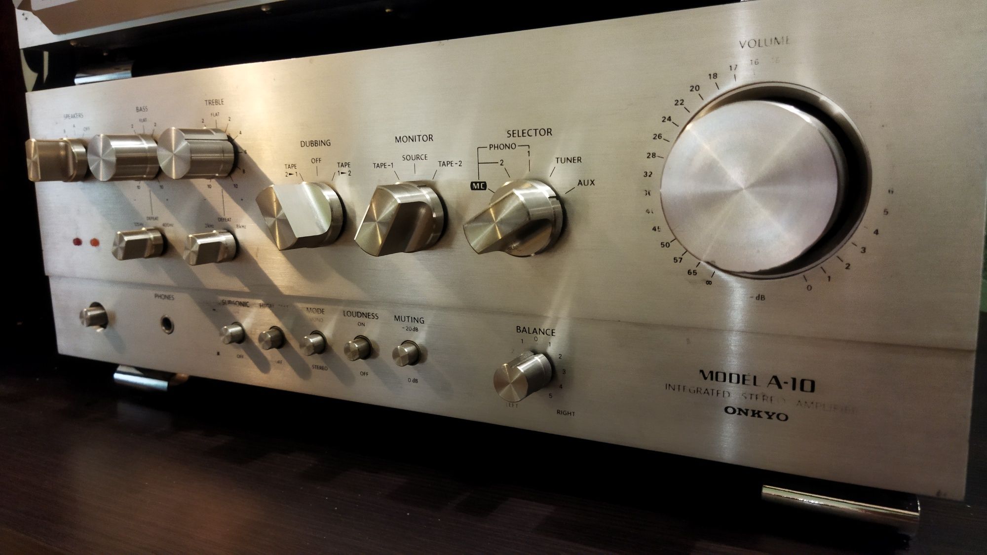 Усилитель Onkyo Model A-10 Integrated Stereo Amplifier, Made in Japan