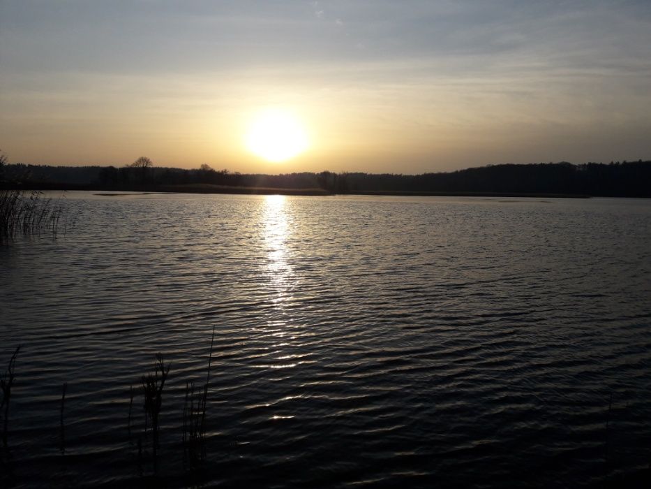 Noclegi nad jeziorem Narie. Pokoje. Prywatna plaża. 4 km od Kretowin