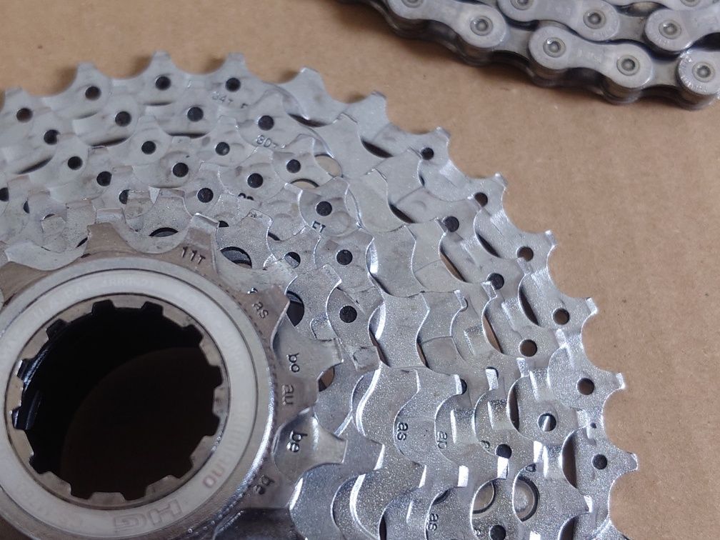 Kompletna grupa napędowa, napęd Shimano Deore XT M770 3x9 biegów