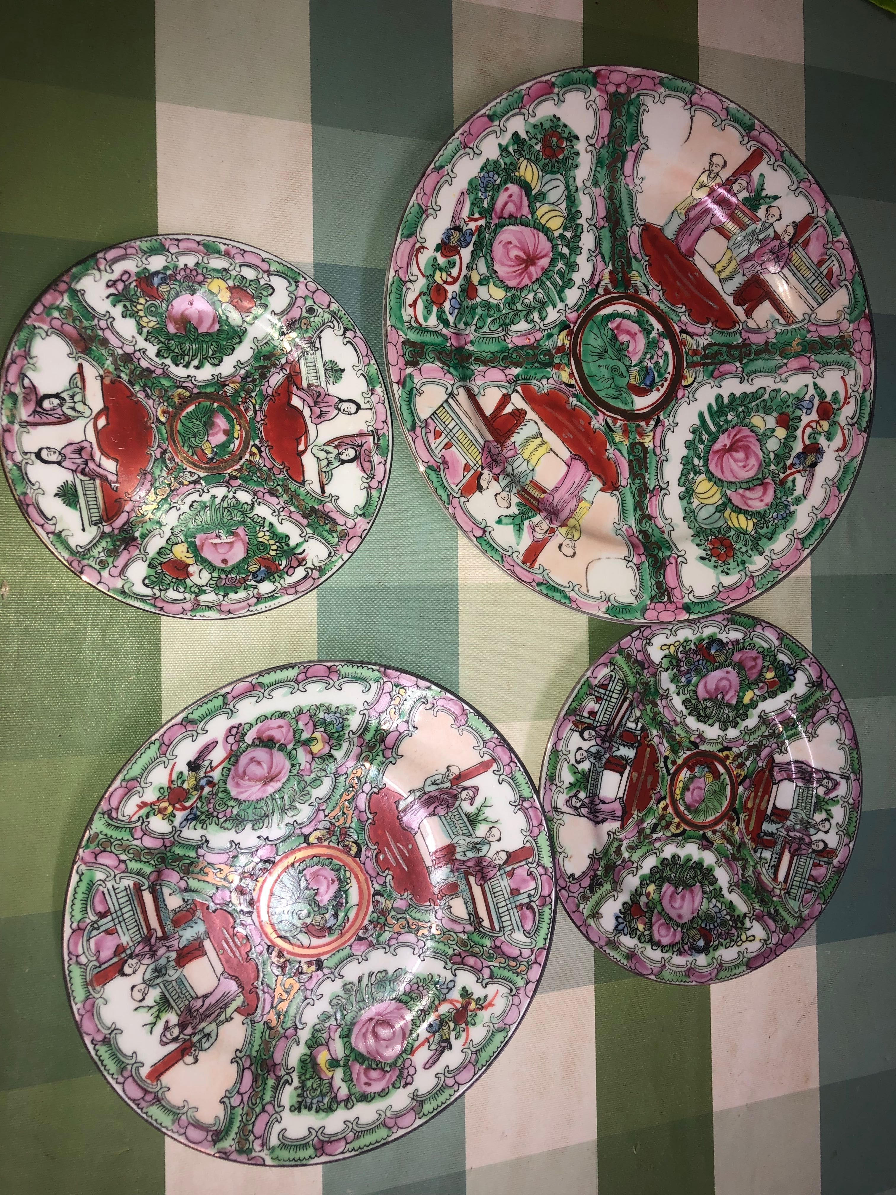 Conjunto de pratos feitos em macau