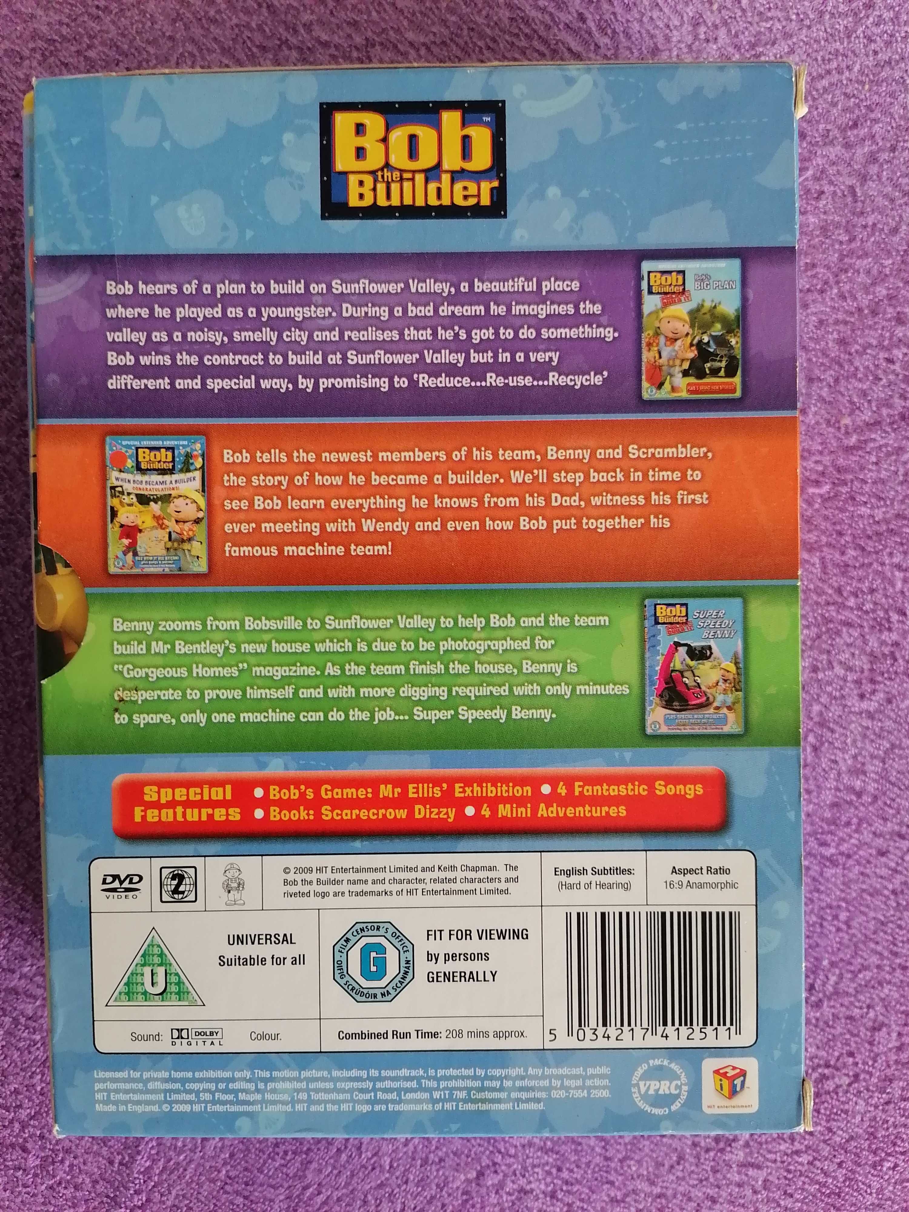 Bob budowniczy Bob The Builder bajka kreskówka dvd
