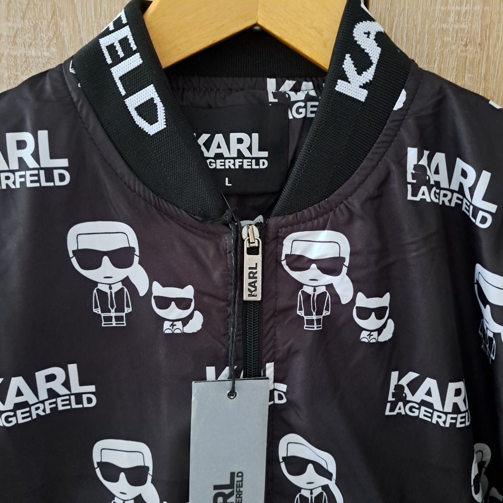 Karl Lagerfeld kurtka bomberka New