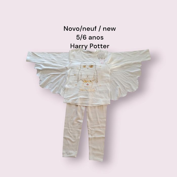 pijama Harry Potter ( zippy)  tam 5/6 anos novonov