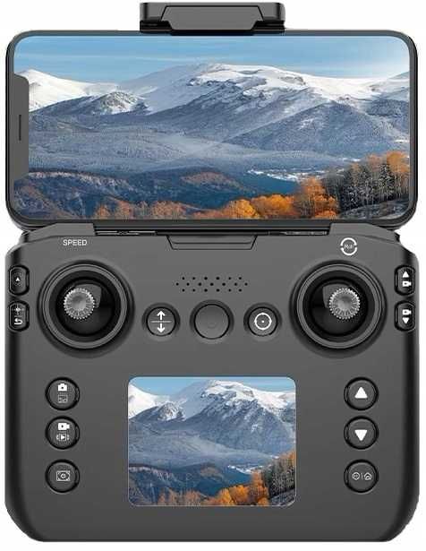 DRON MINI RC kontroler lcd 4K wifi 30 min lotu 1500m zasięgu + GRATIS