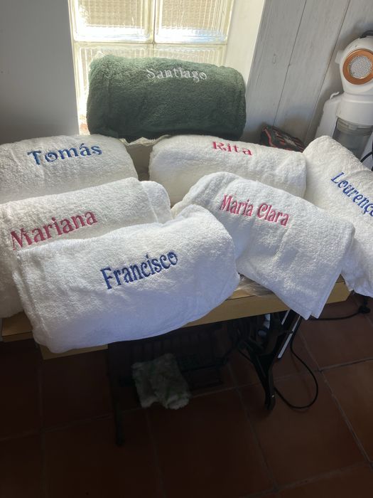 Toalhies de banho personalisadas
