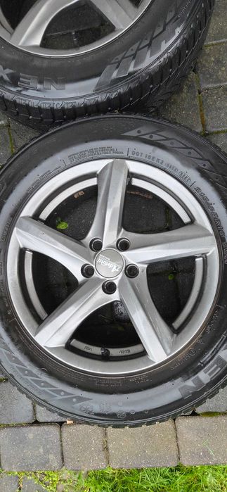 Felgi aluminiowe Advanti 16" 5X100 7Jx16H2 Opony zimowe