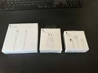 Carregador cabo e Earpods