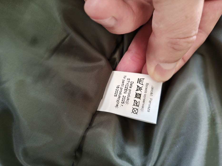 Kurtka Puchowa Wojskowa Drwal