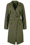 Prochowiec  trencz wiosenny New Look khaki oliwka rozm.M 38 pagony