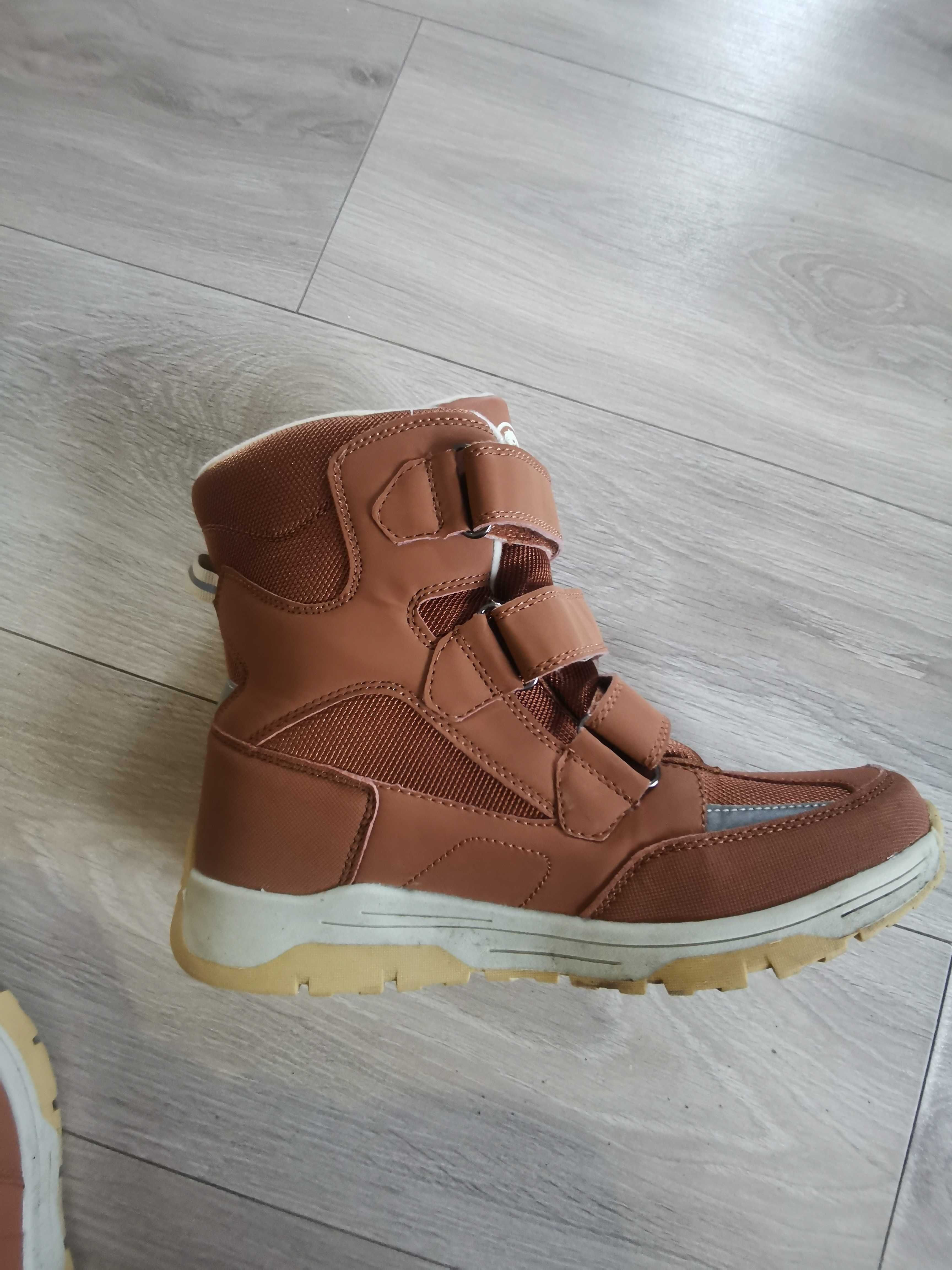 Buty zimowe chłopięce