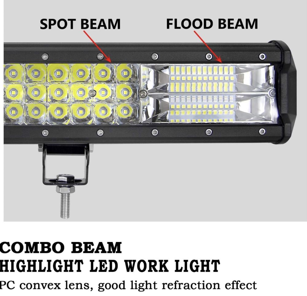 Wodoodporna lampa robocza 468w, 87 cm